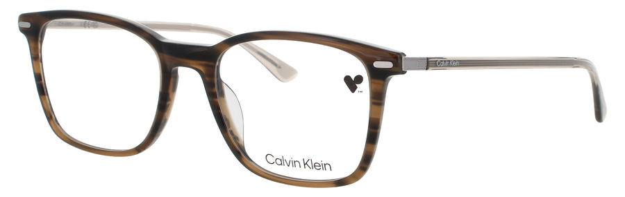 CALVIN KLEIN CK22541 Frame STRIPED OLIVE Lens DEMO