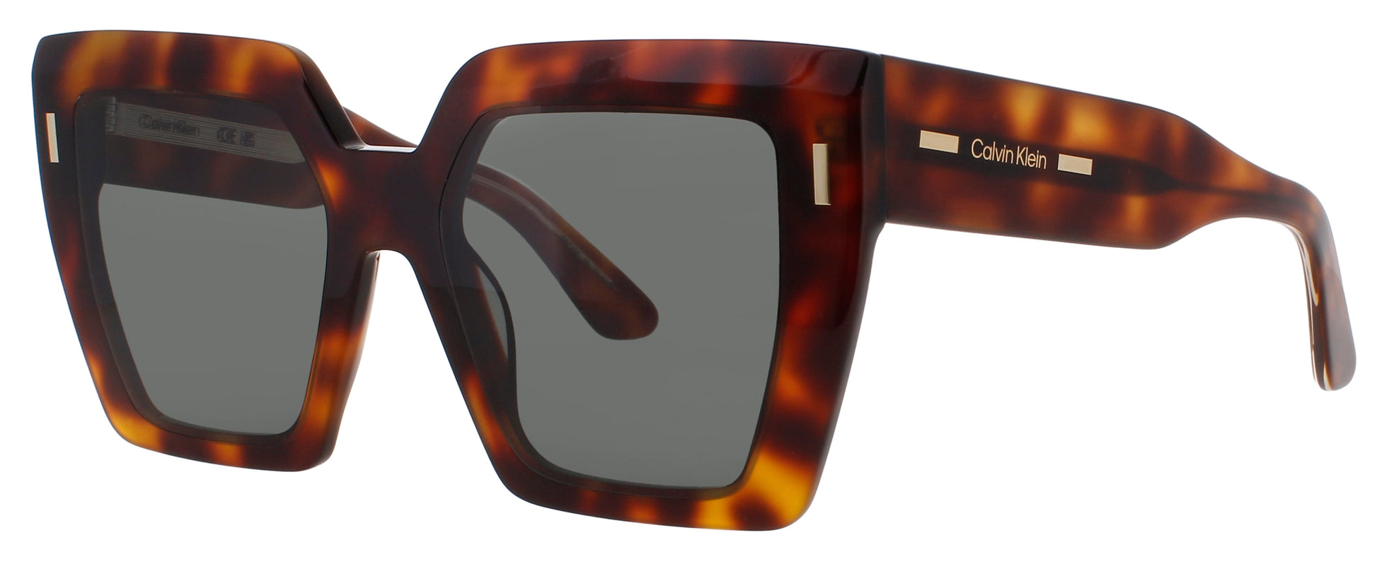 CALVIN KLEIN CK23502S Frame BROWN HAVANA Lens SMOKE