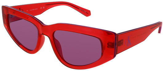 CALVIN KLEIN JEANS CKJ23603S Frame RED Lens PURPLE