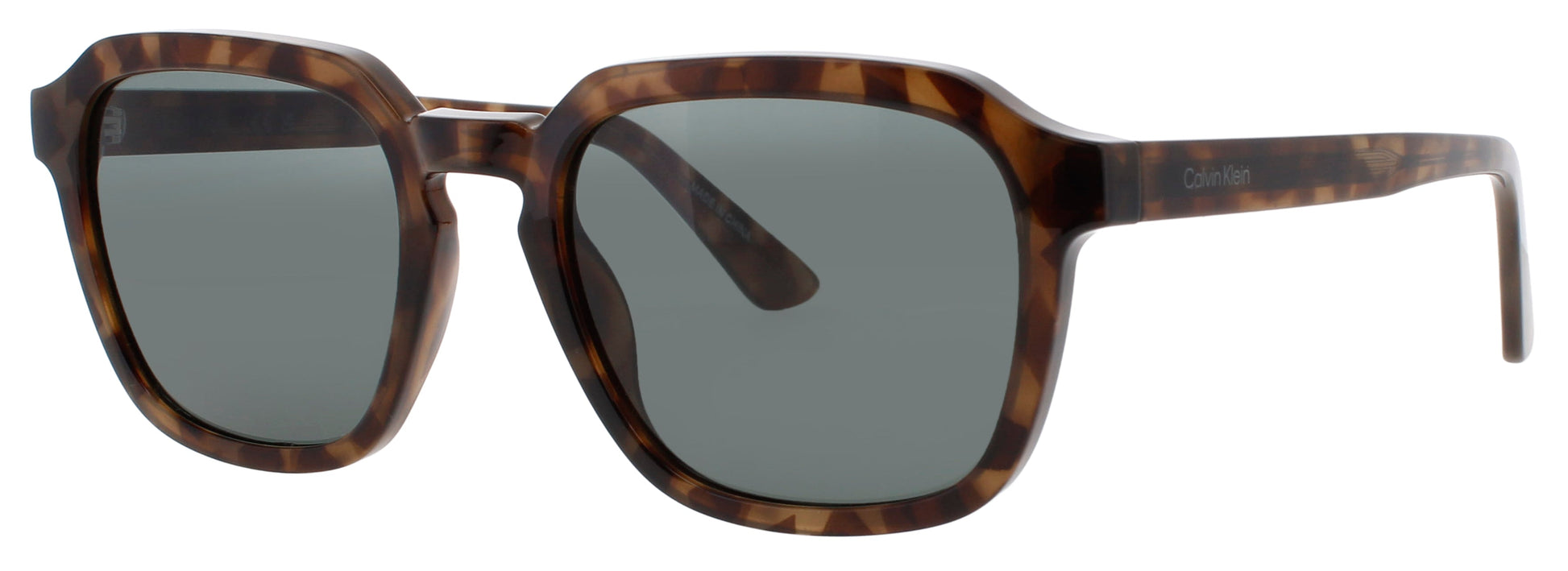 CALVIN KLEIN CK23533S Frame KHAKI HAVANA Lens GREEN TINT