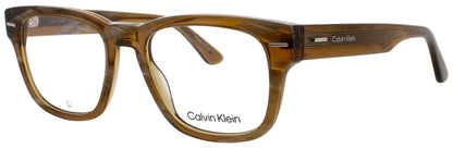 CALVIN KLEIN CK24521 Frame STRIPED BROWN Lens DEMO