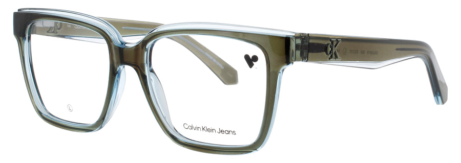 CALVIN KLEIN JEANS CKJ24619 Frame TRANSPARENT GREEN Lens DEMO
