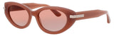 CALVIN KLEIN CK25502S Frame OPALINE ROSE Lens BROWN GRADIENT