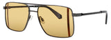 CALVIN KLEIN JEANS CKJ25201S Frame DARK RUTHENIUM Lens BROWN TINT