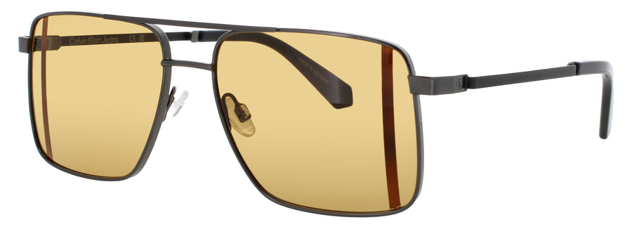 CALVIN KLEIN JEANS CKJ25201S Frame DARK RUTHENIUM Lens BROWN TINT
