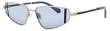 CALVIN KLEIN JEANS CKJ25200S Frame MATTE LIGHT GOLD Lens BLUE TINT
