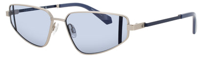 CALVIN KLEIN JEANS CKJ25200S Frame MATTE LIGHT GOLD Lens BLUE TINT