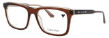 CALVIN KLEIN CK24542 Frame LIGHT BROWN / CRYSTAL Lens DEMO