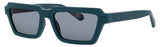 CALVIN KLEIN JEANS CKJ25622S Frame MATTE PETROL Lens GREEN TINT