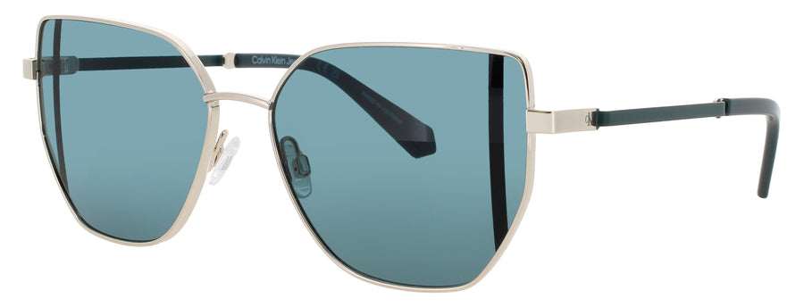 CALVIN KLEIN JEANS CKJ25209S Frame GOLD Lens GREEN TINT