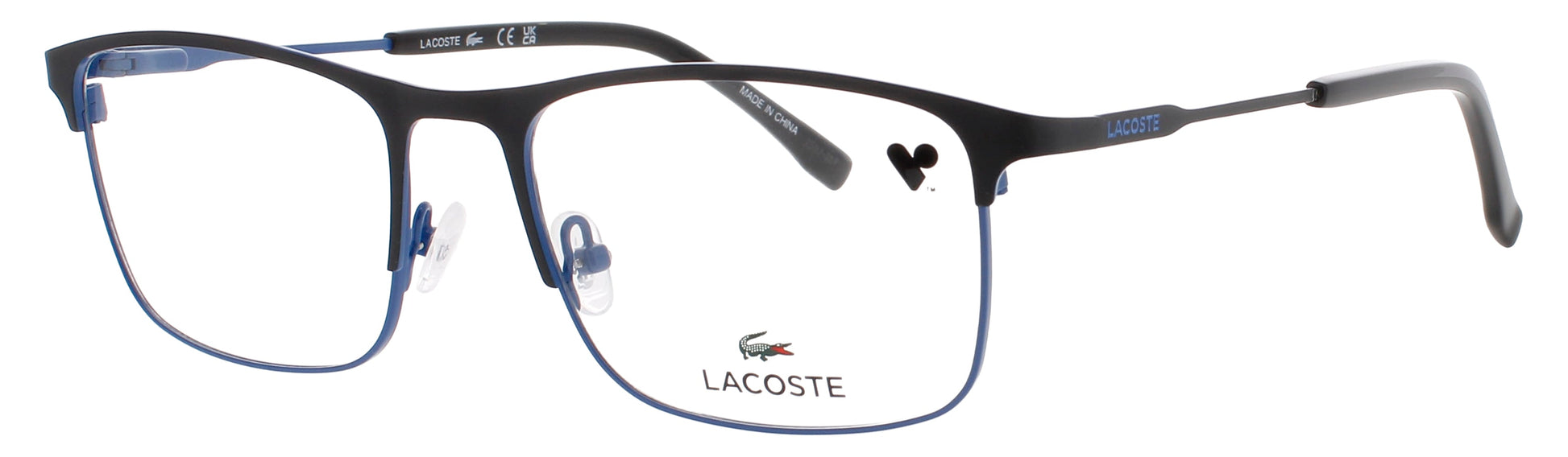 LACOSTE L2252 Frame MATTE BLACK/BLUE Lens DEMO