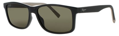 SALVATORE FERRAGAMO SF938S Frame DARK GREEN / BEIGE Lens GREEN TINT