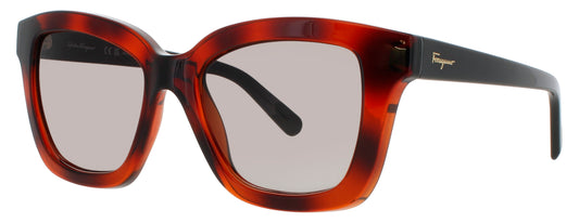 SALVATORE FERRAGAMO SF955S Frame TORTOISE Lens BROWN GRADIENT