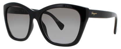 SALVATORE FERRAGAMO SF957S Frame BLACK Lens GREY GRADIENT