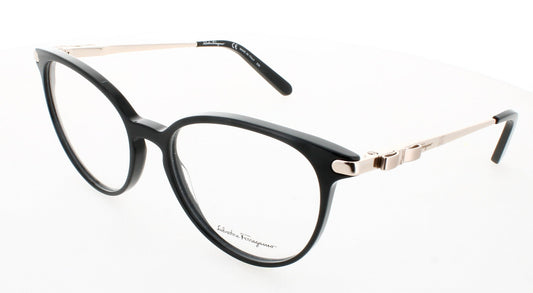 SALVATORE FERRAGAMO SF2862-001-55 Frame BLACK Lens DEMO