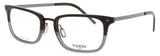 FLEXON B2021 Frame BROWN HORN GRADIENT Lens DEMO