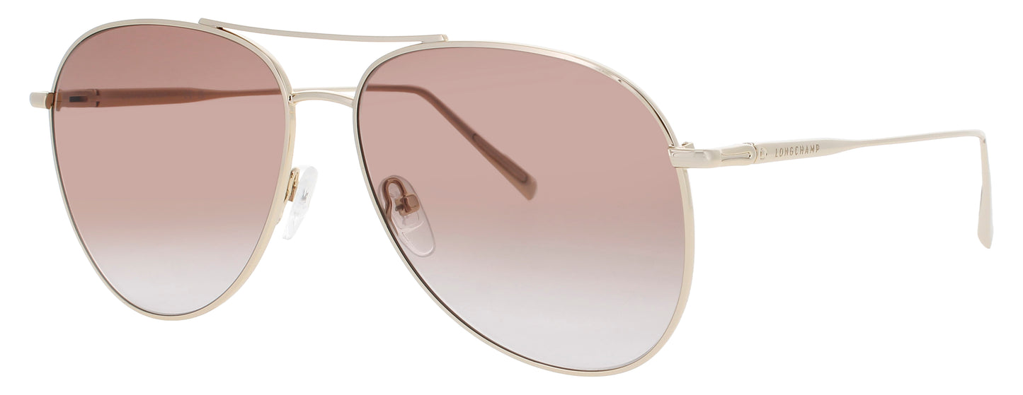 LONGCHAMP LO139S Frame GOLD Lens BROWN GRADIENT