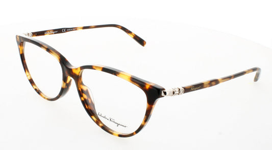 SALVATORE FERRAGAMO SF2870-219-53 Frame Tortoise Lens DEMO