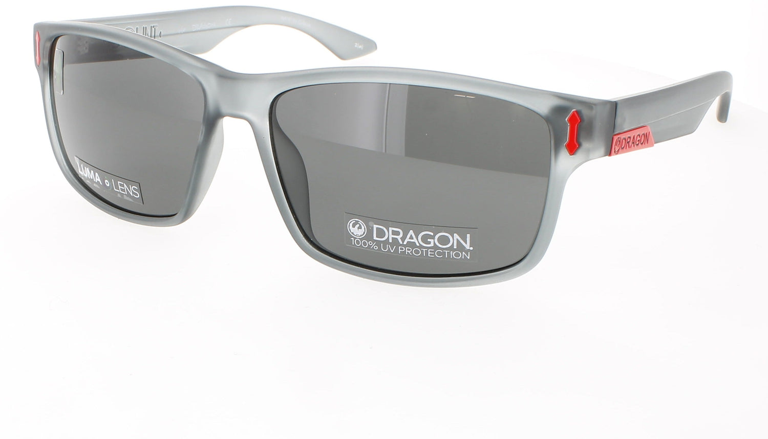 DRAGON DR COUNT LL COUNT Frame MATT GREY Lens LL SMOKE