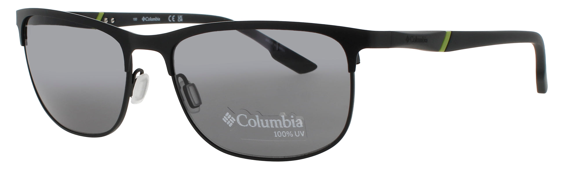 COLUMBIA C117S Frame SATIN BLACK Lens SMOKE