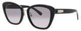 LONGCHAMP LO687S Frame BLACK / SILVER Lens GREY GRADIENT