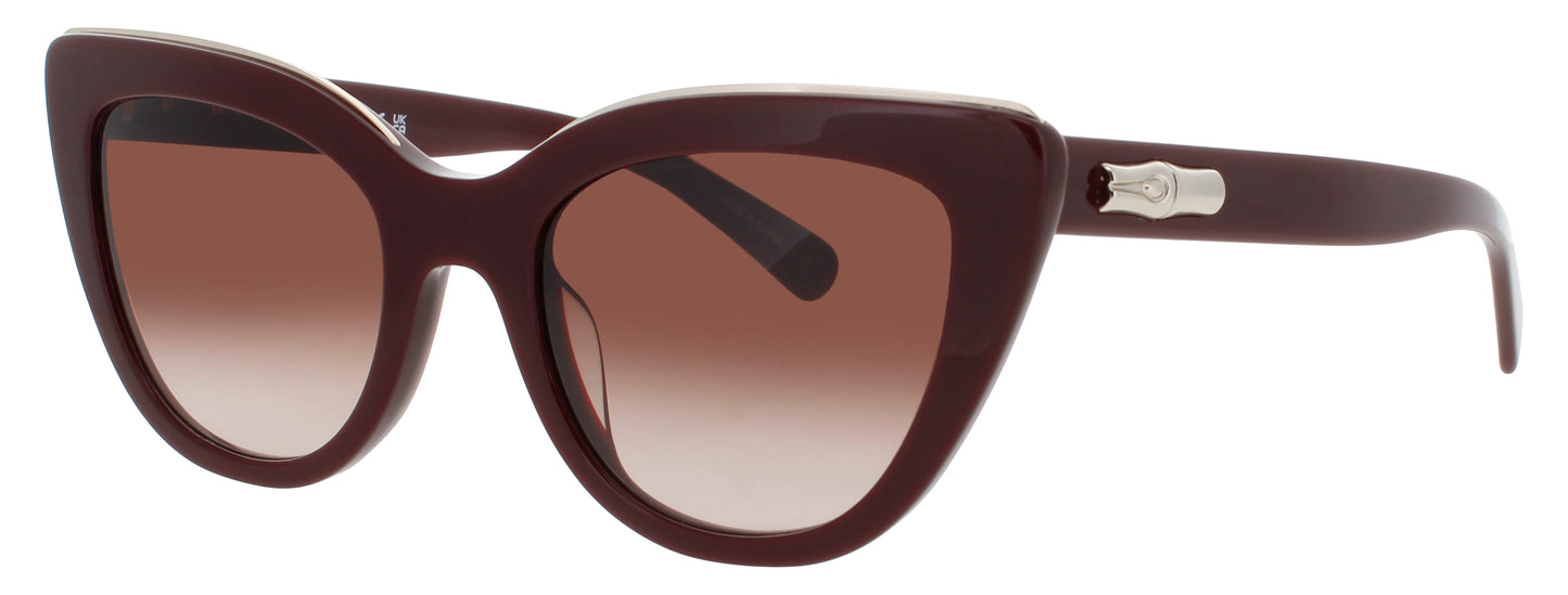 LONGCHAMP LO686S Frame BURGUNDY Lens BROWN GRADIENT