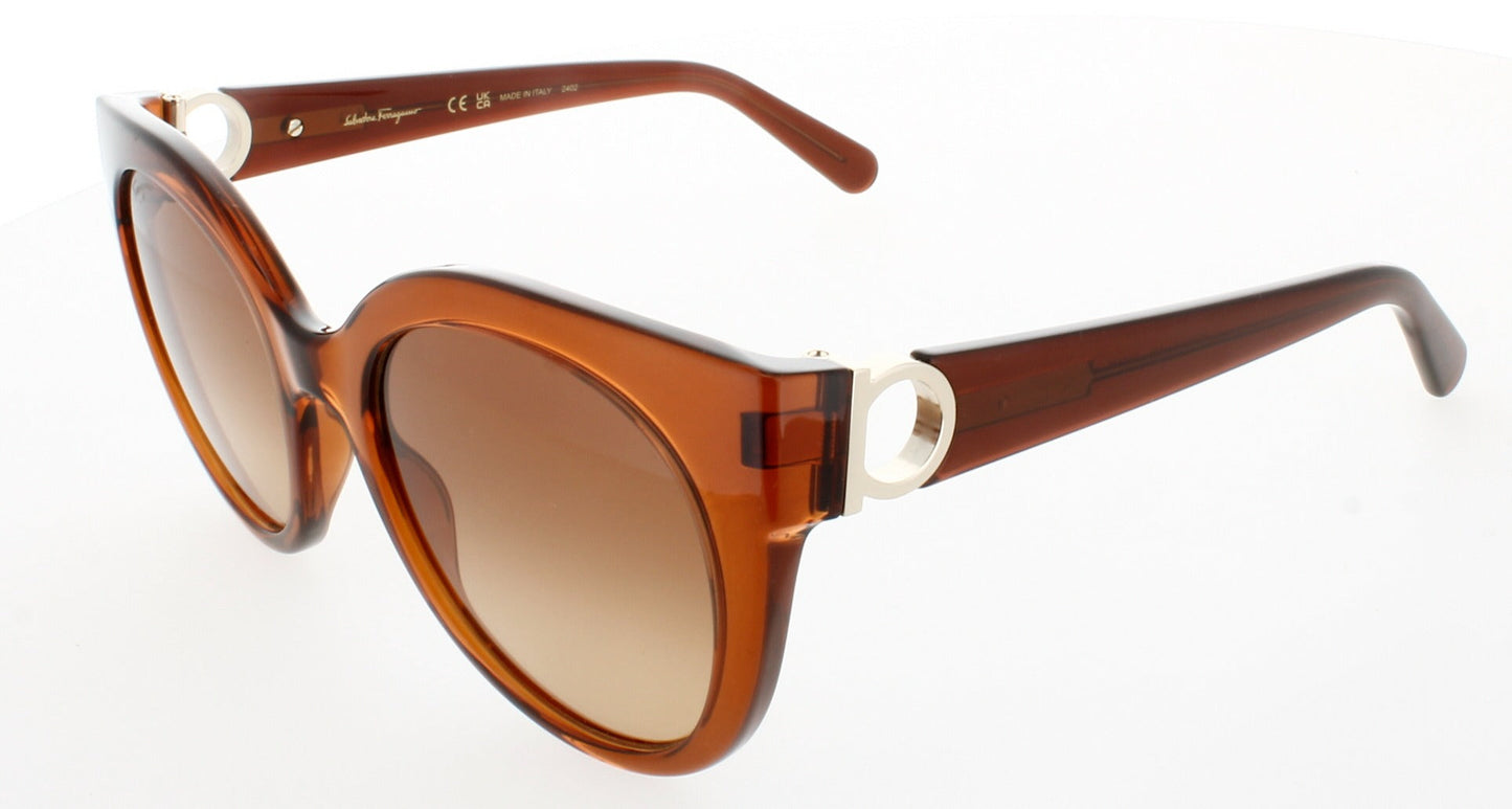 SALVATORE FERRAGAMO SF1031S Frame CARAMEL Lens BROWN GRADIENT