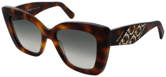 SALVATORE FERRAGAMO SF1023S Frame TORTOISE Lens GREY