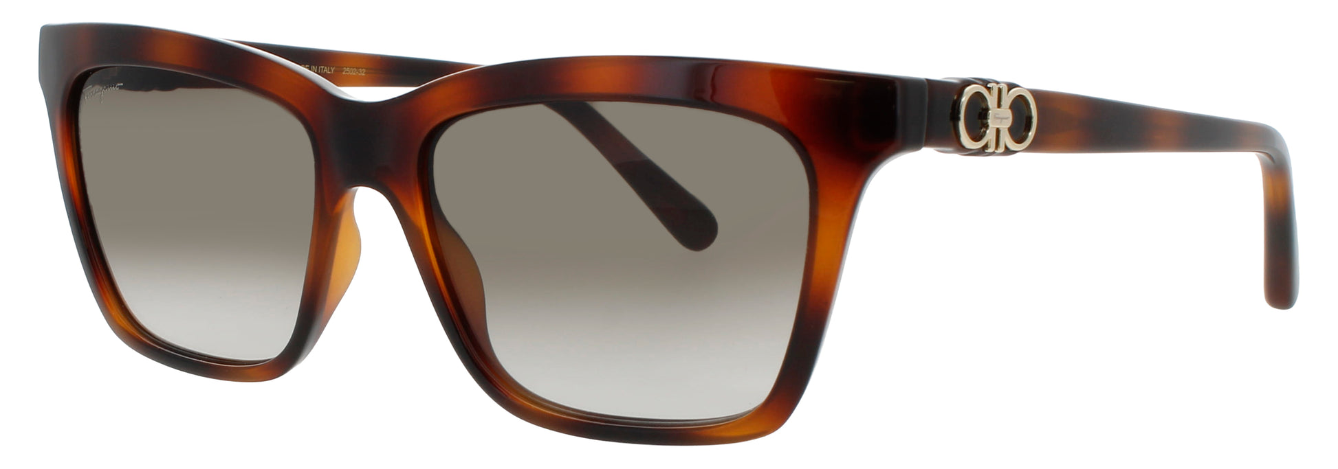 SALVATORE FERRAGAMO SF1027S Frame DARK HAVANA Lens BROWN GRADIENT