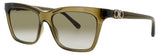 SALVATORE FERRAGAMO SF1027S Frame GREEN Lens GREEN GRADIENT