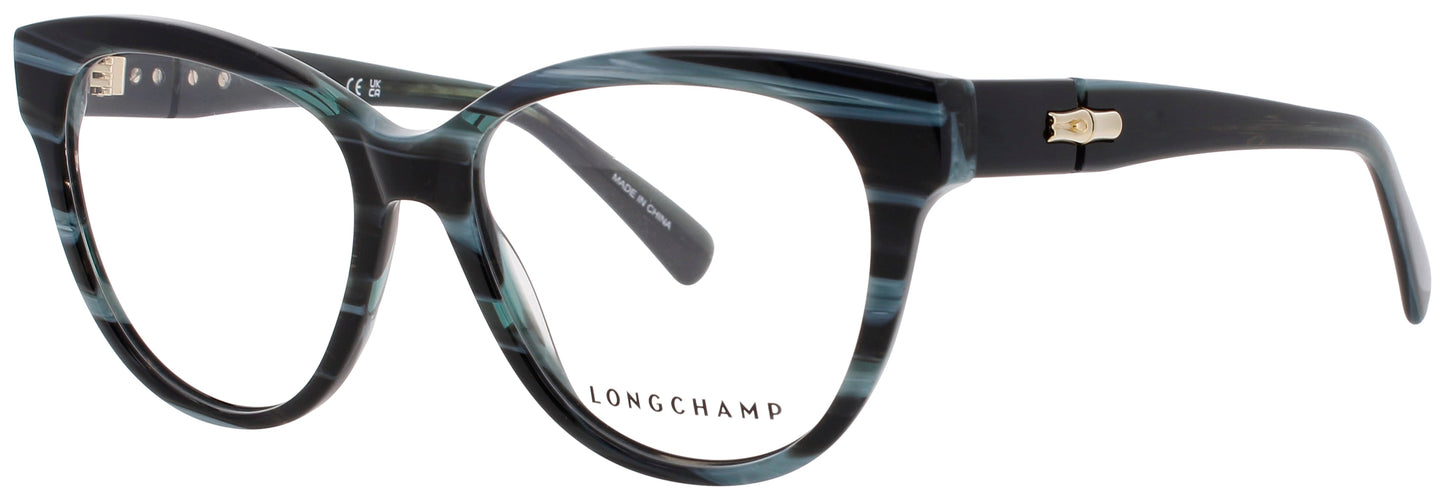 LONGCHAMP LO2698 Frame PETROL HORN Lens DEMO