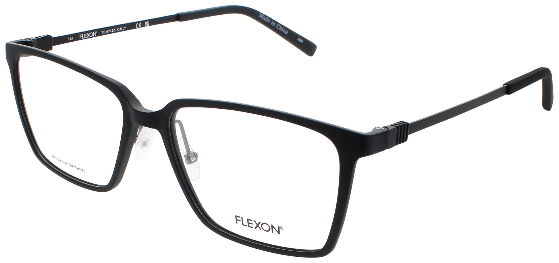 FLEXON EP8010 Frame MATTE BLACK Lens DEMO