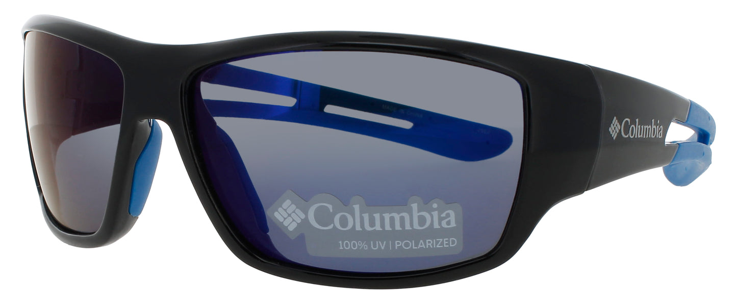 COLUMBIA C525SP Frame SHINY BLACK / BLUE Lens BLUE MIRROR
