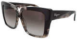 SALVATORE FERRAGAMO SF1060S Frame GREY MARBLE Lens GREY GRADIENT