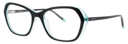 DKNY DK5047 Frame BLACK / AQUA Lens DEMO