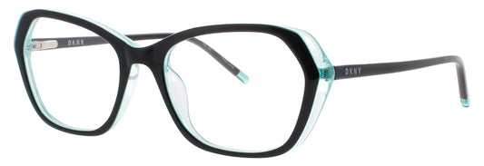 DKNY DK5047 Frame BLACK / AQUA Lens DEMO