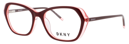 DKNY DK5047 Frame BURGANDY / CORAL Lens DEMO