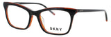 DKNY DK5046 Frame BLACK / HONEY TORTOISE Lens DEMO