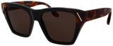 VICTORIA BECKHAM VB646S Frame BLACK Lens BROWN
