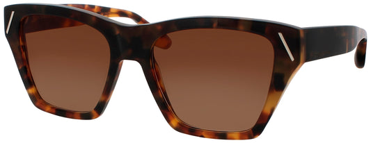 VICTORIA BECKHAM VB646S Frame DARK HAVANA FADE Lens BROWN GRADIENT