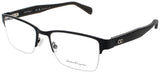 SALVATORE FERRAGAMO SF2222 Frame MATTE BLACK Lens DEMO