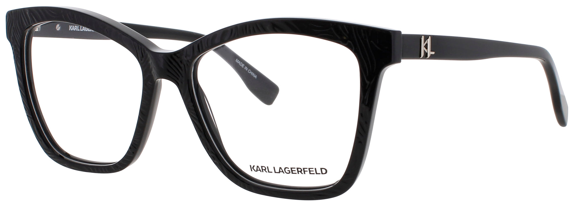 KARL LAGERFELD KL6094 Frame TEXTURED BLACK Lens DEMO