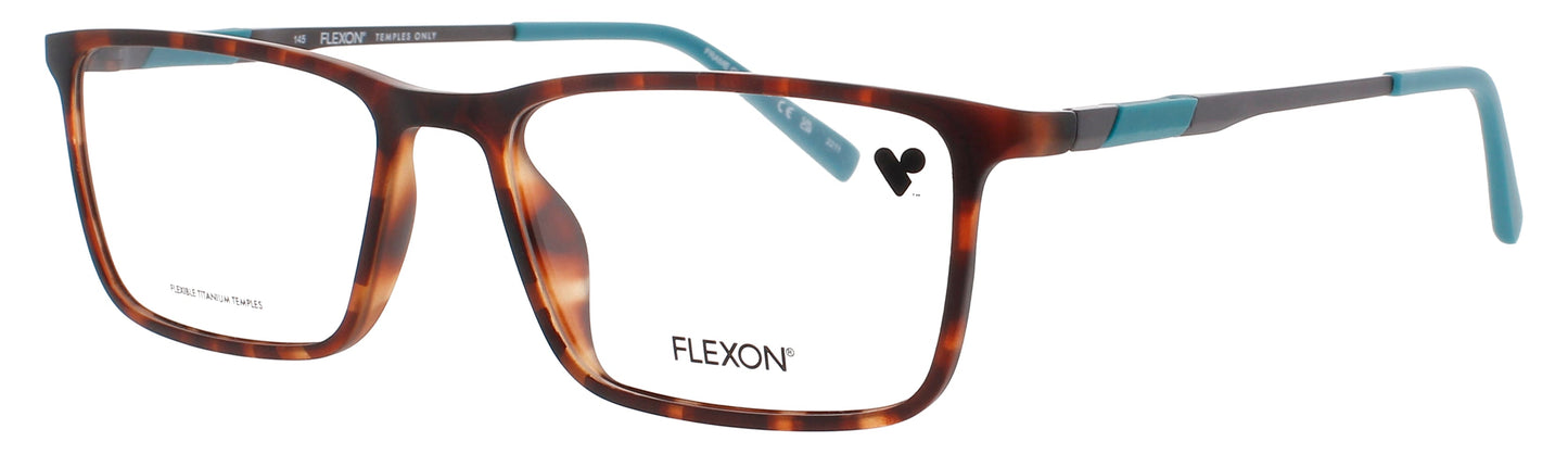 FLEXON EP8018 Frame MATTE DARK TORTOISE Lens DEMO