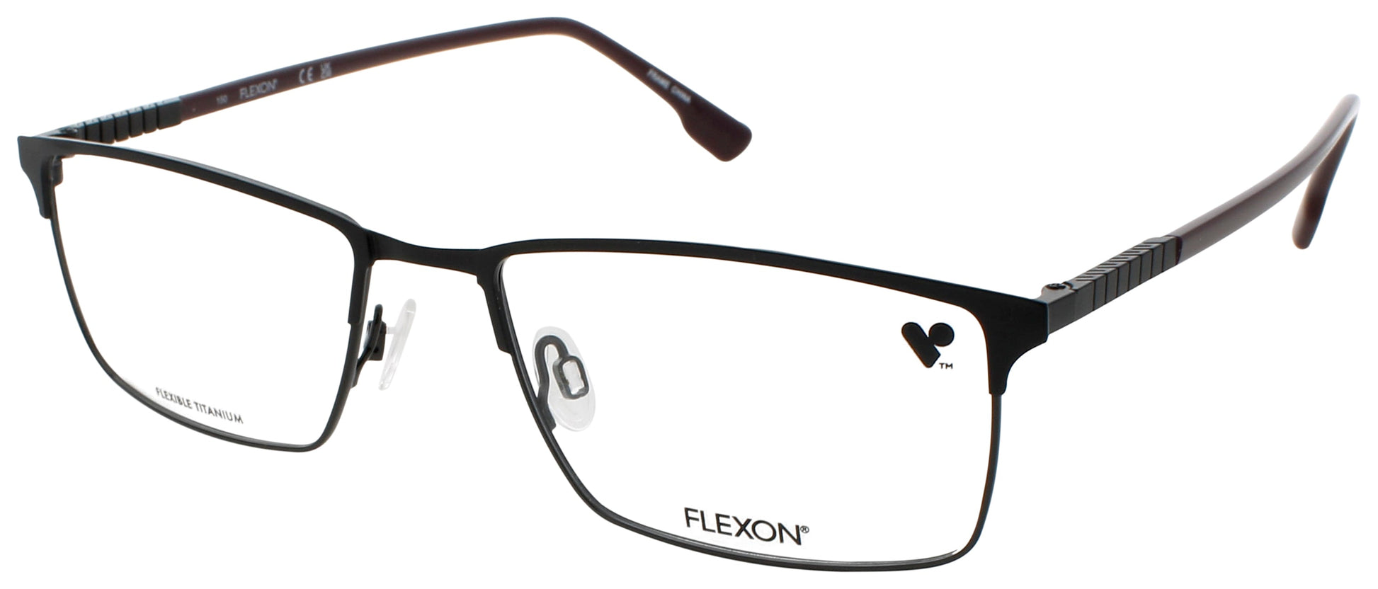 FLEXON E1129 Frame MATTE BLACK Lens DEMO