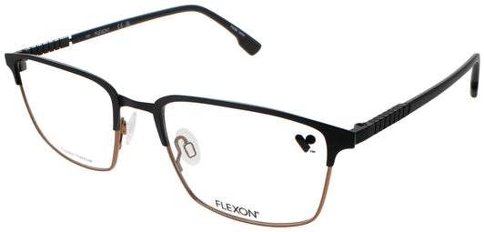 FLEXON E1128 Frame MATTE BLACK Lens DEMO