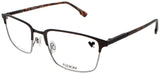 FLEXON E1128 Frame MATTE DARK OAK Lens DEMO