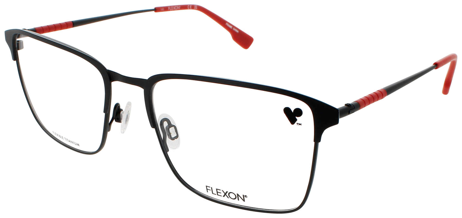 FLEXON E1131 Frame MATTE BLACK Lens DEMO