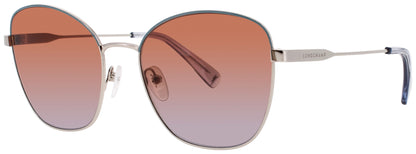 LONGCHAMP LO164S Frame SILVER/AZURE Lens BROWN/BLUE GRADIENT
