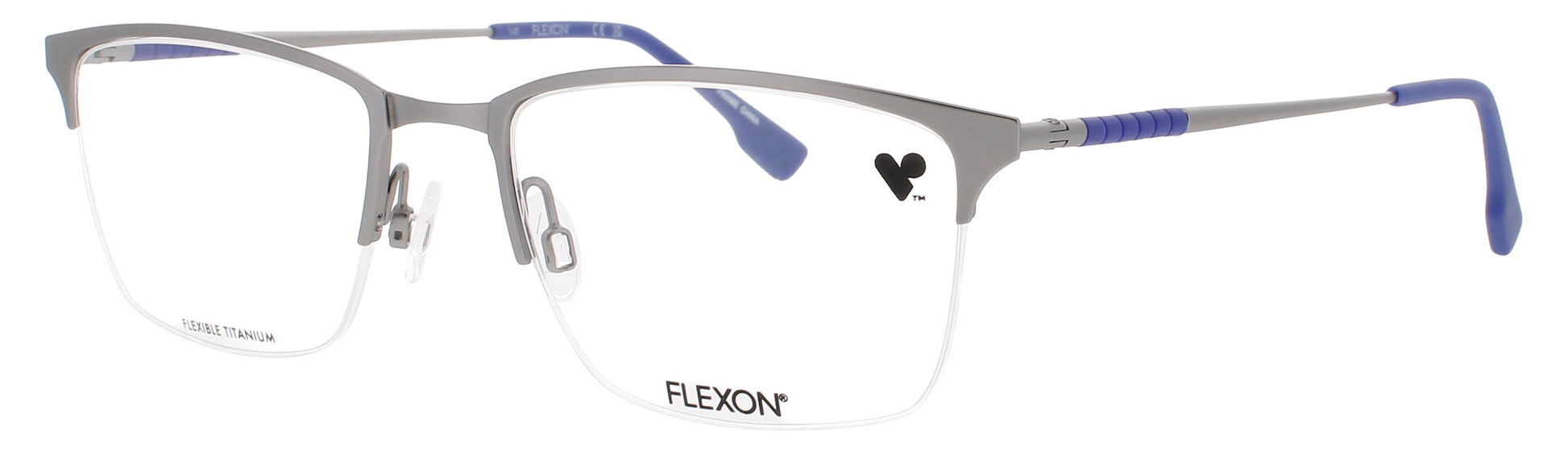 FLEXON E1130 Frame MATTE SILVER Lens DEMO
