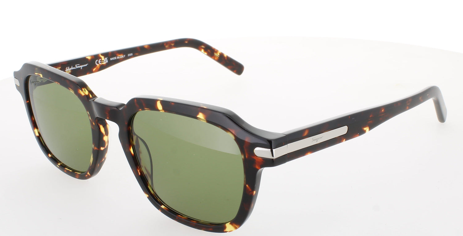 SALVATORE FERRAGAMO SF1089S Frame DARK TORTOISE Lens GREEN